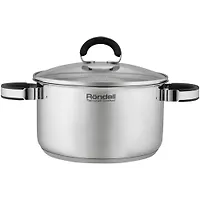 Кастрюля Rondell Brando RDS-1804 3.1л. d=20см (с крышкой) стальной