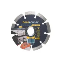 Алмазный диск H9021-125-22S 125x22,23x2,2x10 мм Laser Hanskonner