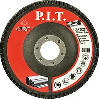 Круг лепестковый шлифовальный P.I.T. 125x22,2 мм A120(APLS01-12512)
