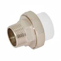 Муфта комбинированная HP D20-1/2 (желт) КОНТУР PPR