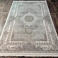 Ковер DECO (Турция) 1,6х2,3 прямой 10137A GREY-GREY