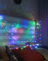 Гирлянда КОСМОС 100LED_RGB (мультиколор, 10,8м, 8 режимов мигания)