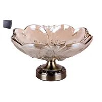 Блюдо сервировочное на ножке 30х17х12см п/уп, Royal Flora 8590