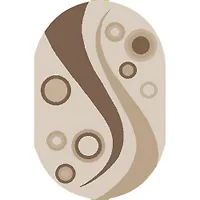 Ковры Шэгги 150*200 овал (sh50/а1o/83)