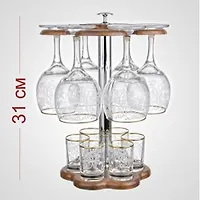 Мини-Бар 12пр арт.1501-ГЗ (Акация) Гравировка,отводка золотом