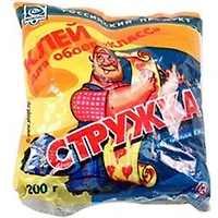 Клей  "КЛАСС-СТРУЖКА" в п/э пакете 200 гр (25 шт)