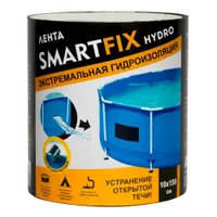Лента гидроизоляционная W-con SmartFix HYDRO 10х150см, SMH1015B /10