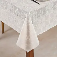 Клеенка ажурная Merletti 489 WH 1,37х20м без осн. гл,