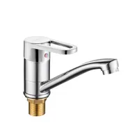 Смеситель для кухни с коротким изливом (40мм картридж) D4806-2