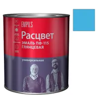 Эмаль "Расцвет" "Универсальная" ГОЛУБАЯ 2.7 кг. (7101)