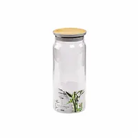 Банка для хранения сыпучих продуктов BAMBOO 1250мл арт.AJB102