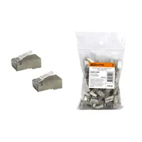 Разъем RJ-45 FTP для кабеля кат. 5Е, 8P8C (100шт) TDM (SQ0561-0001)