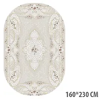 Ковер "ANGEL" 160*230 овал. - Q005A CREAM/CREAM