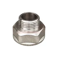 Переходник VALFEX ВР 3/8" - НР 1/4" НИКЕЛИРОВАННЫЙ (480/10)