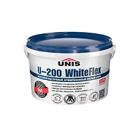 Клей плиточный UNIS U-200 WhiteFlex, высокопластичный (5кг)