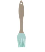 Кисточка кулинарная силиконовая 17 см (бежевая с мятным) Linea Silicone арт.93-SI-CU-11.9