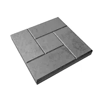 Плитка литьевая "Калифорния" 30*30 серая