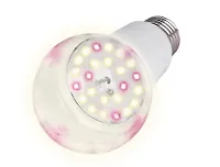 Лампа светодиодная для растений Uniel LED-A60-10W/SPFB/E27/CL PLP30WH, форма A, 10 Вт