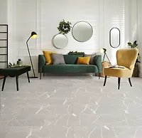 Виниловая SPC плитка PRIME CLICK MARBLE GREY (300 х 580 х 3,85мм) 1,74 кв.м.