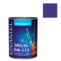 Эмаль "Простокрашено!" васильковая БАУ 1,8 кг