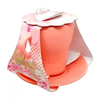Чайная пара арт.2649-Н7 "Апрель" (Оранжевый)