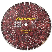 Диск алмазный CHAMPION гранит PRO 350/25,4/10 Laser Granitek (гранит твёрдый) С1608
