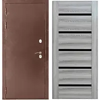 Дверь металлическая с/п П9-К3 ЯСЕНЬ 118Т 970 R