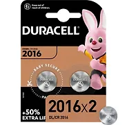 Элемент питания DURACELL CR2016 BL2