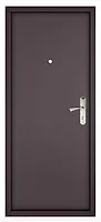 LIGHT MМ (Шоколад Букле Шоколад букле Steel) МЕТАЛЛ/МЕТАЛЛ 2050х960 правая 46,3кг