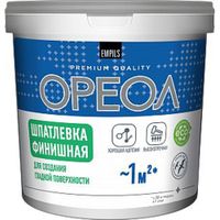 Шпатлевка Ореол финишная для внутр. работ 1.5 кг (8428)