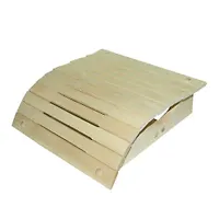 Подголовник липовый, мягкий,  35х35х10 "Банные штучки" в кор 32144