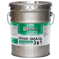 Грунт-эмаль по ржавчине 3 в 1 ВИТ промо color желтая 10 кг