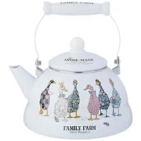 Чайник Agness эмалированный серия "Family farm", 3 л