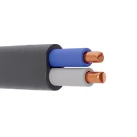 Кабель ВВГнг-П-LS 2*2,5 черный (100м) (ВКЗ) до 0,66 кВ. ТУ 27.32.13-001-95917592-2025