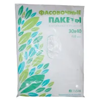 Пакет фасовочный пласт 30х40.8 /ЕВРОБЛОК ВЕСНА/10пл/уп