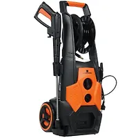 Мойка выс. давл. CARVER CW-2201E (2200 Вт, 120-150 бар, 6,5-7,5 л/мин, колеса, катушка, регул-ка)