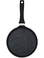 Сковорода блинная 220мм с ручкой, АП линия "Granit ultra" (blue) "Kukmara"