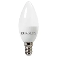 Лампа светодиодная LL-E-C37-5W-230-4K-E14 (свеча, 5Вт, нейтр., Е14) Eurolux 76/2/3