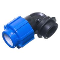 Отвод разъемный вн. резьба  110 x 4" TR-TB ПНД