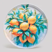 Поднос сервировочный agness "Citrus charm" 33*2,1 см 898-244
