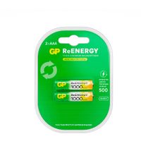 Перезаряжаемые аккумуляторы GP 100AAAHCRGY-2CRCB2 (20271)