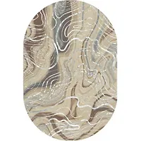 Ковер Deco 0,8х1,5 овал 5132/a7o/dc