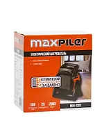 Пушка тепловая электрич. MAXPILER MEH-2001 (1/2кВт, 180м?/ч, обогрев 20м?, керамич. нагр., защита)