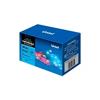 Гирлянда светодиодная ULD-S0500-050/DTA MULTI IP20 SNOWFLAKE «Снежинки-3», 5м. 50 свет. Разноц. 7195