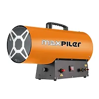 Пушка тепловая газовая MAXPILER MGH-3301 (18-33кВт, 650м?/ч, расход 1.3-2.4 кг/ч, пьезоподжиг)