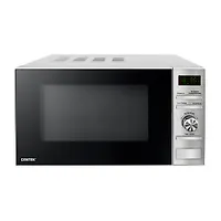 СВЧ Centek CT-1586 (Сталь) 700W, 20л, 6 режимов, диаметр тарелки 245 мм, таймер, подсветка, LED
