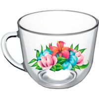 07с1337 ДЗ РайЦвет: Кружка "Гламур" (Райские цветы) К