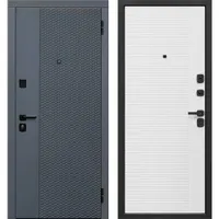 Дверь мет. БОСТОН Эмалит белый 960 правая (Россия)