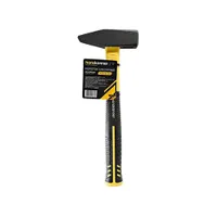 Молоток слесарный Hanskonner HK1010-83-1000, усиленный, фиберглас, кованый боек, 1000 г