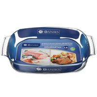 Форма для выпечки жар 2,9л прямоуг 34,4*22,3*6,1см DANIKS,OCT-NR5607/DNX29R